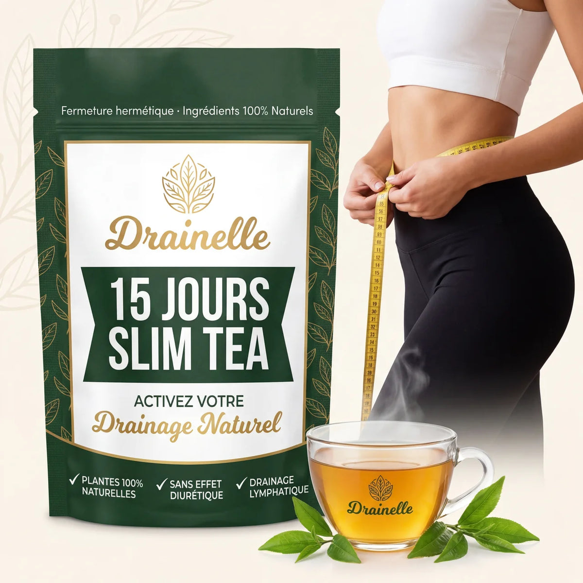 Drainelle™ — Thé Rituel Bien-Être 15 Jours