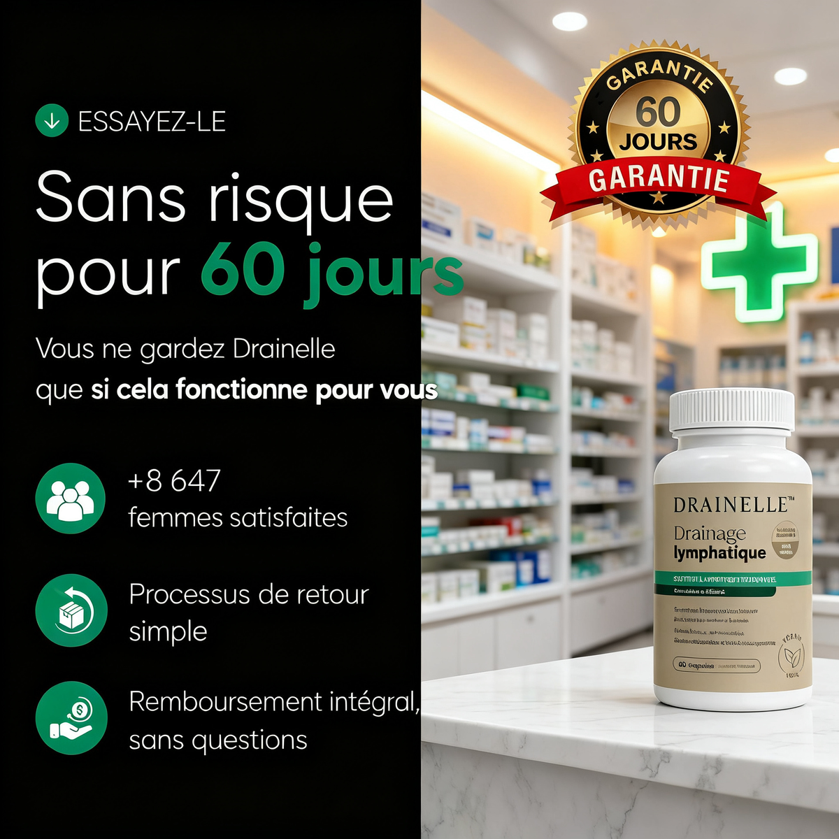 Drainelle - Gélules de Drainage Lymphatique